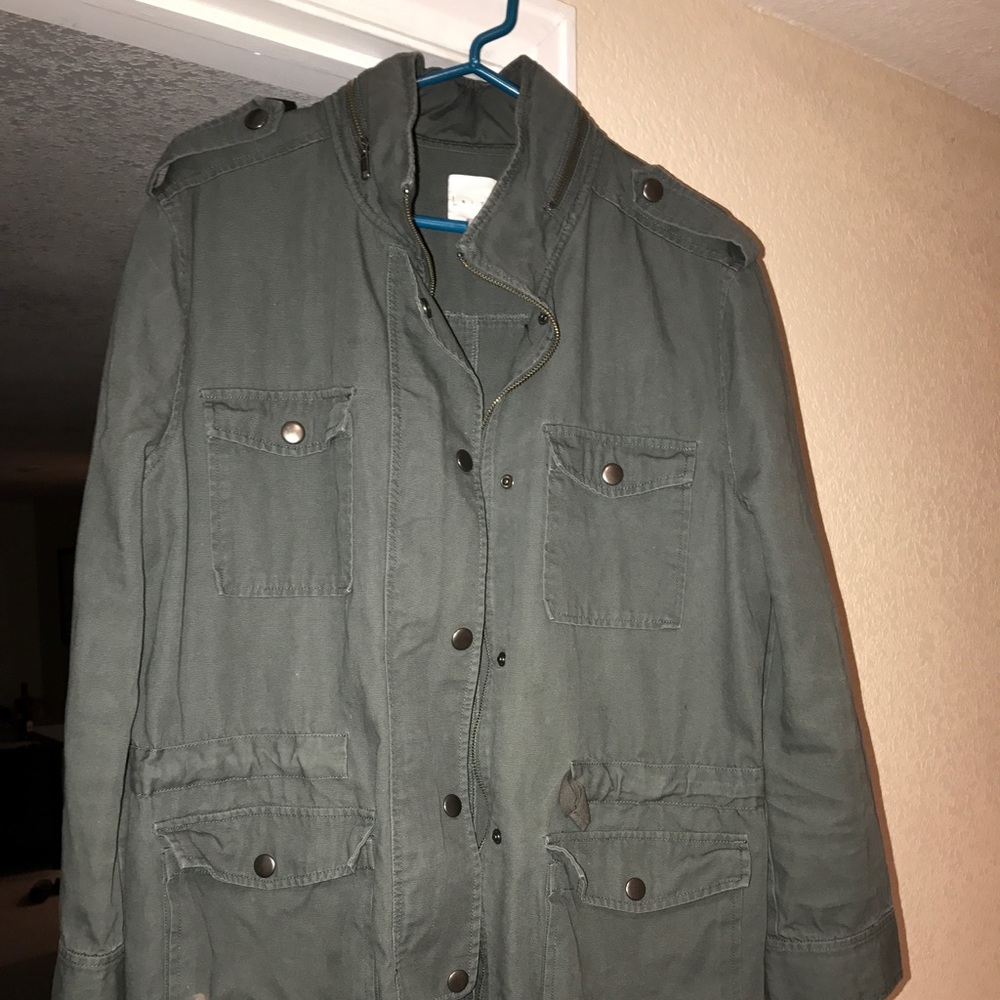 Leith green jacket